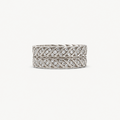 Chevron Pavé Band Ring