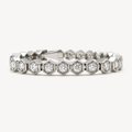 Hexagon Tennis Bracelet